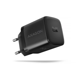 Axagon ACU-PD30 kroviklis jungiama tinkl PD 30W, 1x port USB-C, PD3.0/QC3.0/AFC/FCP/Apple Juoda Mobiltelefon, Smartphone, SmartWatch, Tablet, Universel, Ur Sort Vekselstrm Hurtig opladning Indendrs