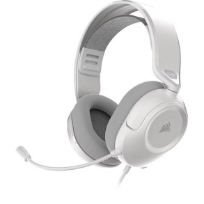 Corsair HS35 v3 Headset Ledningsf�rt Spil Hvid