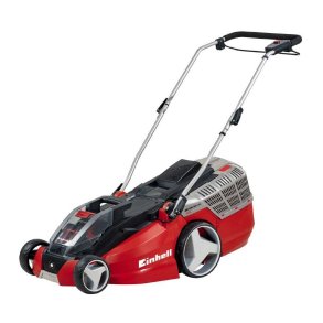 Einhell GE-CM 43 Li M Kit Skubbe pl�neklipper Batteri Sort, Gr�, R�d