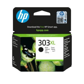 HP Original 303XL-bl�kpatron med h�j kapacitet, sort