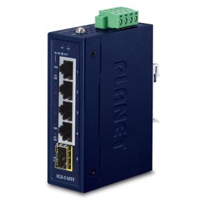 PLANET IGS-510TF netvrksswitch Ikke administreret Gigabit Ethernet (10/100/1000) Bl