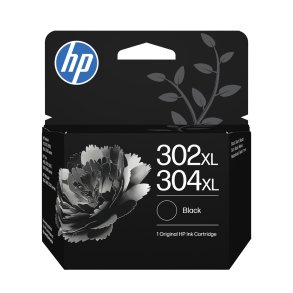 HP Original 302XL/304XL-bl�kpatron, sort