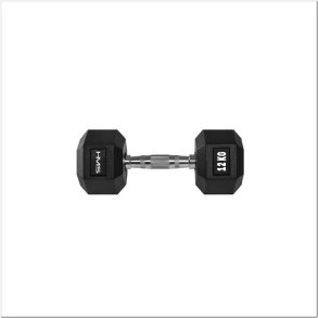 HMS Fitness HEX PRO 12 Hndvgt med fast vgt 12 kg 1 stk