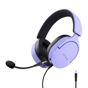 Trust GXT 489P FAYZO Headset Ledningsf�rt Spil Sort, Lilla