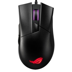 ASUS ROG Gladius II Core mus Spil Hjre hnd USB Type-A Optisk 6200 dpi