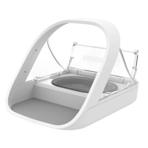 SureFlap MPF001 vandsk�l og foderautomat til hund og kat Plast Hvid Automatisk foderautomat til k�ledyr