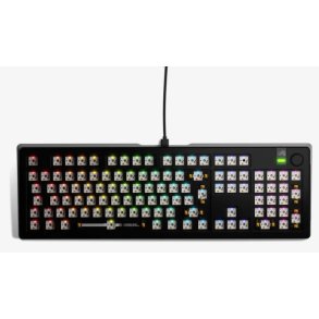 Glorious PC Gaming Race GMMK 3 PRO Barebones tastatur Hjem USB Nej Sort