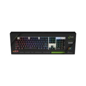 MediaRange MRGS101 tastatur Spil USB QWERTZ Tysk Sort, S�lv