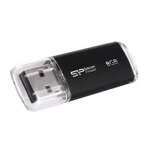 Silicon Power Ultima-II USB-n�gle 8 GB USB Type-A 2.0 Sort