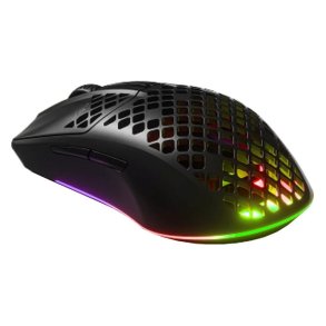 SteelSeries Aerox 3 Wireless - Optisk gamingmus 18000 CPI - RENOVERET (Onyx)