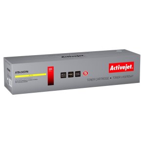 Activejet tonerkassette ATB-245YN (erstatning Brother TN-245Y; Supreme; 2200 sider; gul)