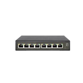 LevelOne GES-2108 netv�rksswitch Administreret L2 Gigabit Ethernet (10/100/1000) Sort