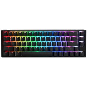 Ducky One 3 Classic SF tastatur Spil USB Tysk Sort, Hvid