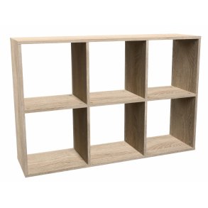 Topeshop MALAX 2X3 SONOMA stue bogreoel