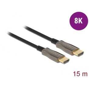 DeLOCK 84037 HDMI-kabel 15 m HDMI Type A (Standard) Sort
