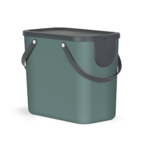 ROTHO Albula Dark green - beholder til affaldssortering - 25l