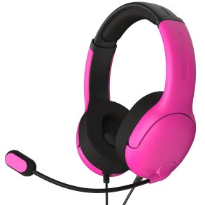PDP Nebula Headset Ledningsf�rt Spil Sort, Lyser�d