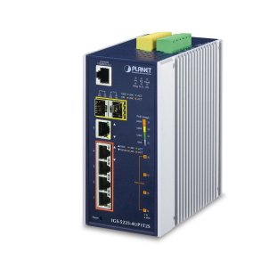 PLANET IGS-5225-4UP1T2S netv�rksswitch Administreret L2+ Gigabit Ethernet (10/100/1000) Str�m over Ethernet (PoE) Bl�, S�lv