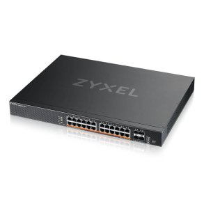 Zyxel XMG2230-28HP Administreret L2/L3 2.5G Ethernet (100/1000/2500) Str�m over Ethernet (PoE) 1U Sort