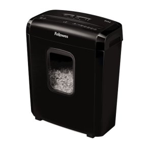 Fellowes Powershred 6M papirmakulator Mikromakulering Sort