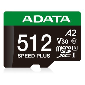 ADATA Speed Plus 512 GB MicroSDXC Klasse 10