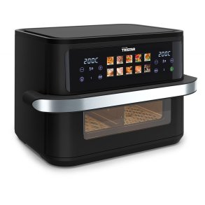 Tristar Dobbelt 10 L Enkeltst�ende 2800 W Varmluftsteger Sort, Rustfrit st�l