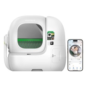 PETKIT Max Pro 2 Kat �ben kuldkasse Hvid