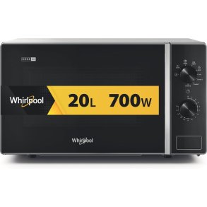 Whirlpool Cook20 MWP 103 SB Sort, S�lv Grill mikroovn Bordplade 20 L 700 W