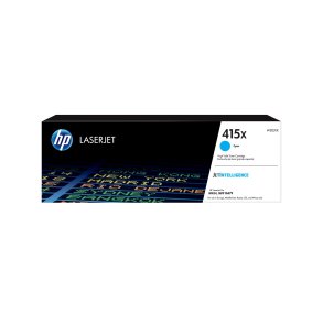 HP 415X Original LaserJet-tonerpatron med h�j ydelse, cyan