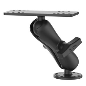 RAM MOUNT S�t til montering af ekkoloddet p� en flad overflade RAM-111U