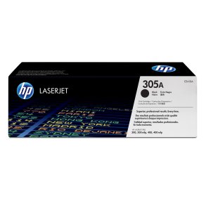 HP Original 305A LaserJet-tonerpatron, sort
