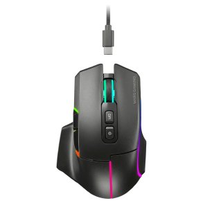 Mars Gaming MMWVECTOR mus Spil H�jre h�nd RF Wireless + Bluetooth + USB Type-A Optisk 12000 dpi