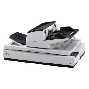 Ricoh fi-7700 Flatbed & ADF scanner 600 x 600 dpi A3 Sort, Hvid