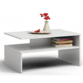 Topeshop AWA BOSTON BIEL kaffe-, side- & endebord Kaffebord Friform facon 2 ben