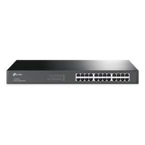 TP-Link TL-SG1024 netv�rksswitch Ikke administreret L2 Gigabit Ethernet (10/100/1000) Sort
