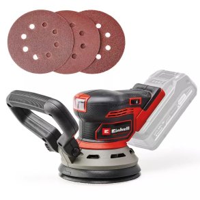 Einhell TP-RS 18/32 Li BL - Solo Gulvslibemaskine 24000 rpm Sort, R�d