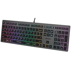 A4Tech FSTYLER FX60H (Neon Backlit) tastatur USB QWERTY Sort, Gr