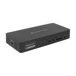 Conceptronic DONN31B dockingstation Ledningsf�rt USB 3.2 Gen 2 (3.1 Gen 2) Type-C Sort