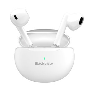 Blackview AirBuds 6 Headset True Wireless Stereo (TWS) I rerne Opkald/musik USB Type-C Bluetooth Hvid