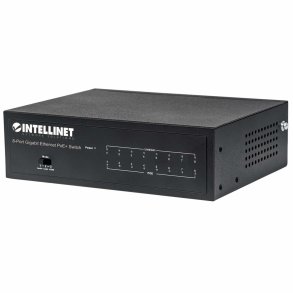 Intellinet 561204 netvrksswitch Administreret Gigabit Ethernet (10/100/1000) Strm over Ethernet (PoE) Sort
