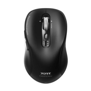 Port Designs 900707C mus Hjem H�jre h�nd RF tr�dl�s + Bluetooth 3200 dpi