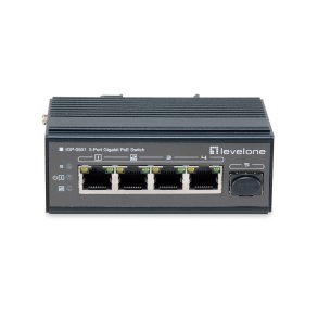 LevelOne IGP-0501 netv�rksswitch Gigabit Ethernet (10/100/1000) Str�m over Ethernet (PoE) Sort