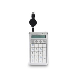 BakkerElkhuizen S-board 840 Numeric numerisk tastatur PC USB Lys gr�, Hvid