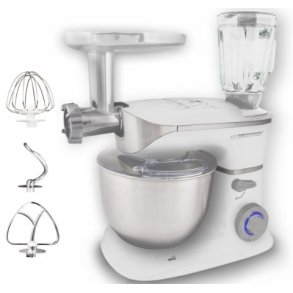 Esperanza EKM025 foodprocessor 1000 W 5 L Rustfrit stl, Hvid