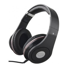 Esperanza EH141K hovedtelefoner/headset Sort