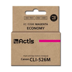 Actis KC-526M blk (Canon CLI-526M erstatning; Standard; 10 ml; rd)