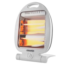Mesko Home MS 7710 Indend�rs Hvid 800 W Kvarts elektrisk rumvarmer