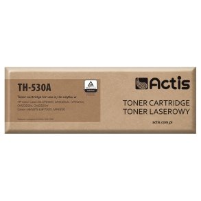 Actis Tonerpatron TH-530A (erstatning HP 304A CC530A, Canon CRG-718B; Standard; 3600 sider; sort)