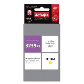 Activejet AB-3239YNX Ink (erstatning Brother LC3239XL; Supreme; 50 ml; gul)