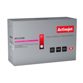 Activejet ATH-253N Toner til HP, Canon-printere, erstatning for HP 504A CE253A, Canon CRG-723M; Supreme; 7000 sider; lilla